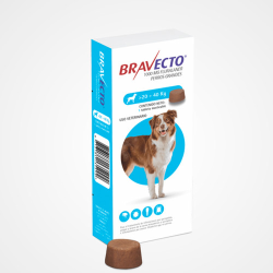 Таблетки для собак Bravecto от 20 до 40 кг