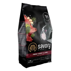 Savory корм холистик для собак дрібних порід 3кг (індичка і ягня)