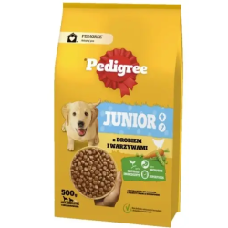 Pedigree Junior Mini корм для цуценят дрібних порід 500г (курка)