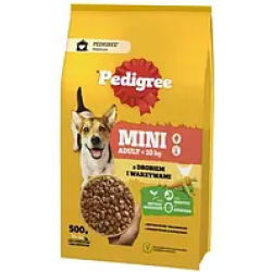 Pedigree Adult Mini корм для собак 500г (курка)