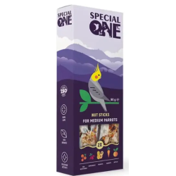 Лакомство для средних попугаев Special One 90 г / 2 шт (орех)