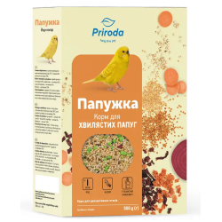 Корм для попугаев Природа Попугайчик + Йод и Цвет 500 г