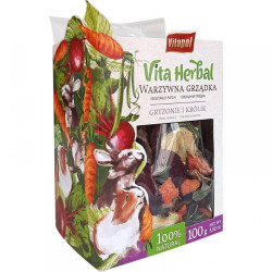 Корм Vitapol Vita Herbal для грызунов, овощная грядка 100 г
