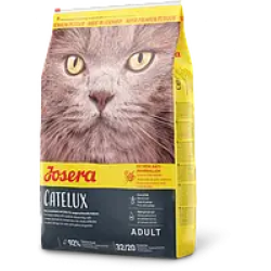 Josera Catelux 10кг корм с уткой и картофелем с эффектом выведения шерсти