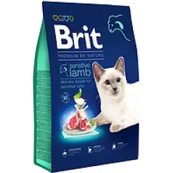 Brit Premium by Nature Cat Sterilized Salmon 8 кг корм для стерилизованных кошек (лосось)