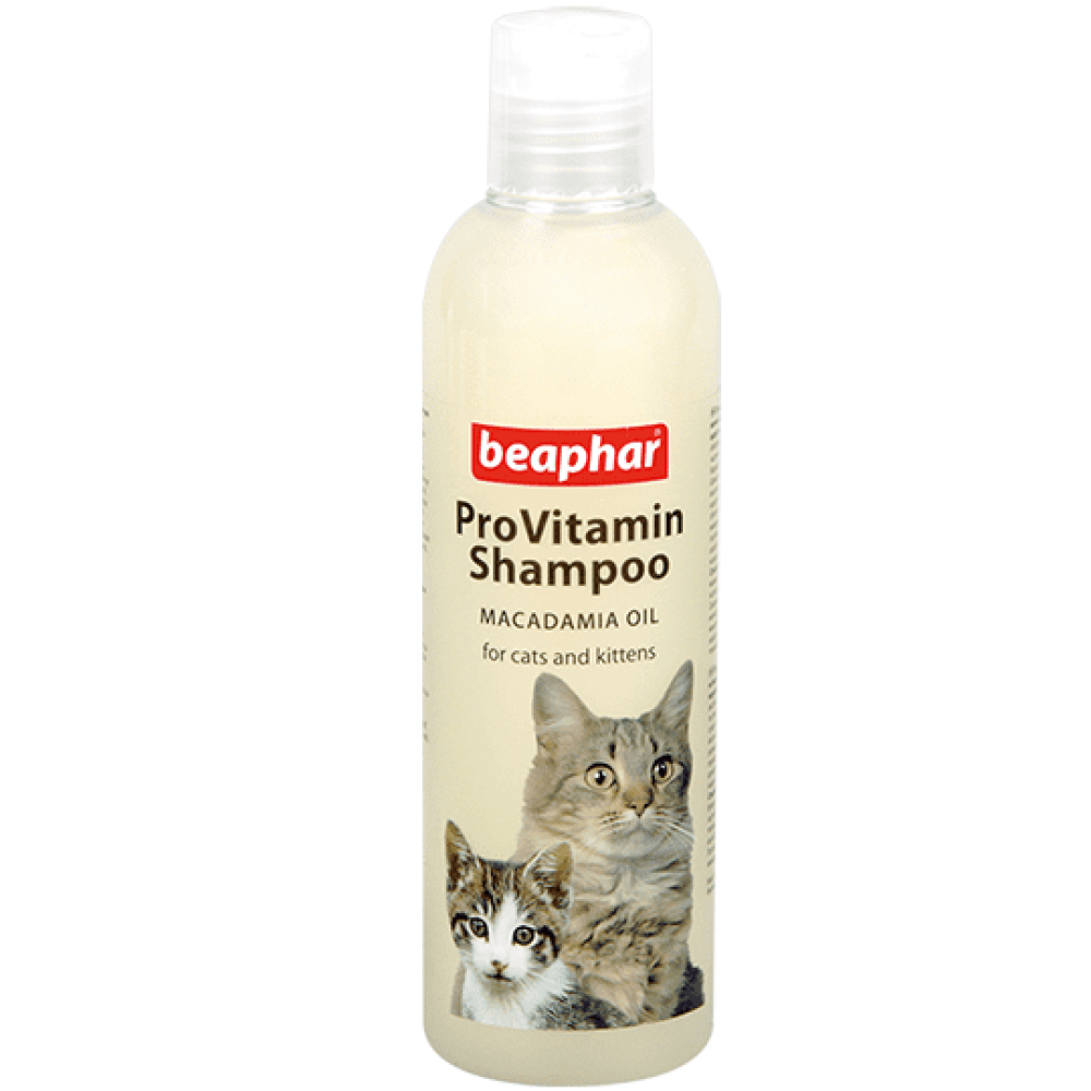Beaphar ProVitamin Shampoo Macadamia Oil шампунь для кішок і кошенят 250 мл (18237)