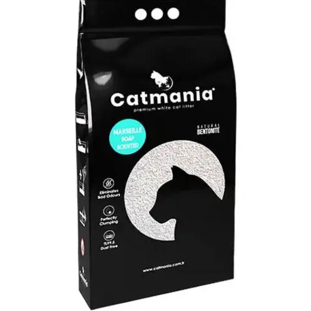Catmania бентонітовий наповнювач 5 л (марсельське мило)
