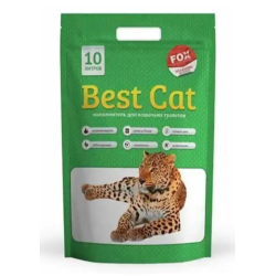Силікагель Best Cat Green apple 10л (зелене яблуко)