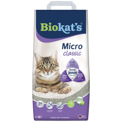 Biokat's Micro Classic 6л – наполнитель из глины (без запаха)