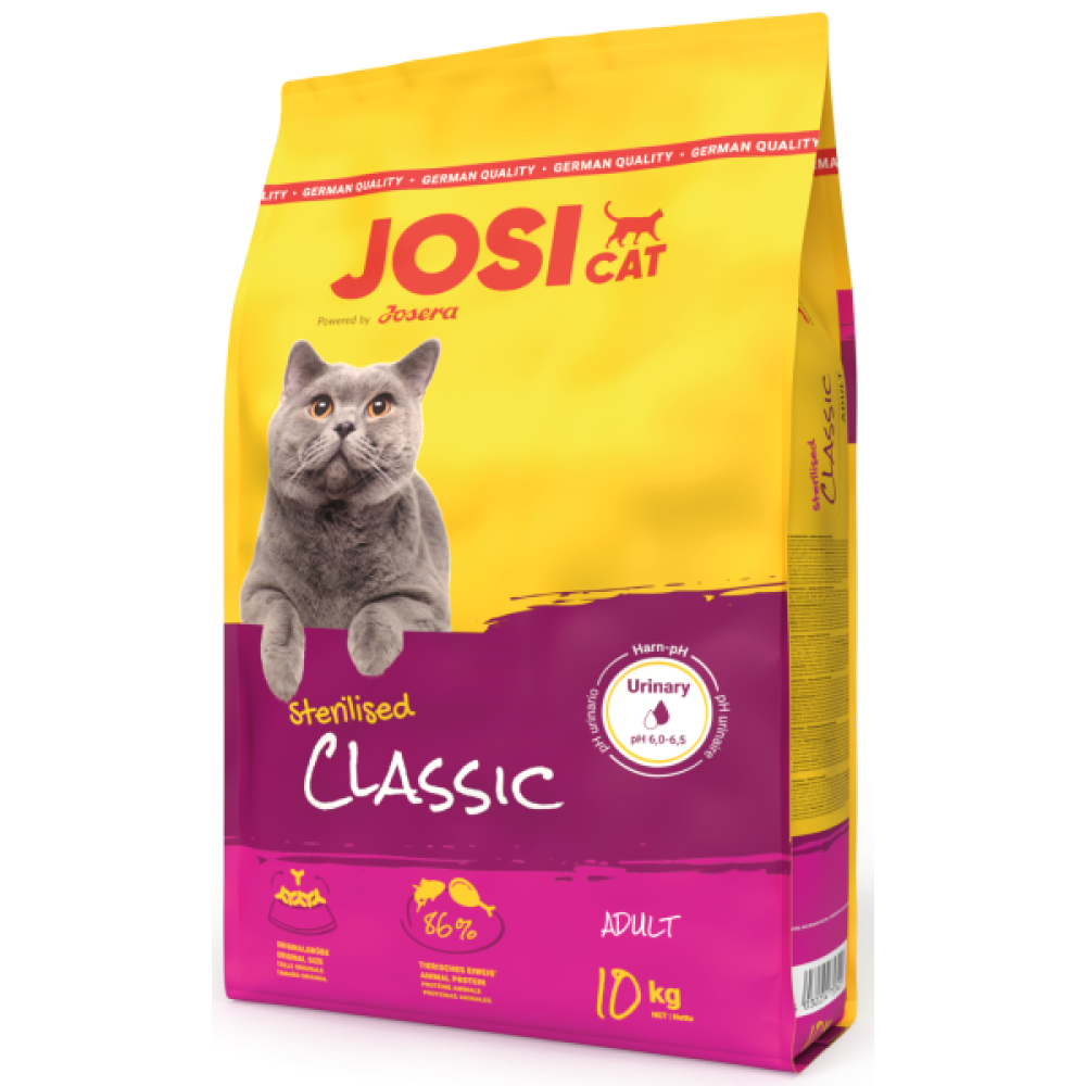Josera JosiCat Sterilised Classic 10 кг для стерилізованих кішок