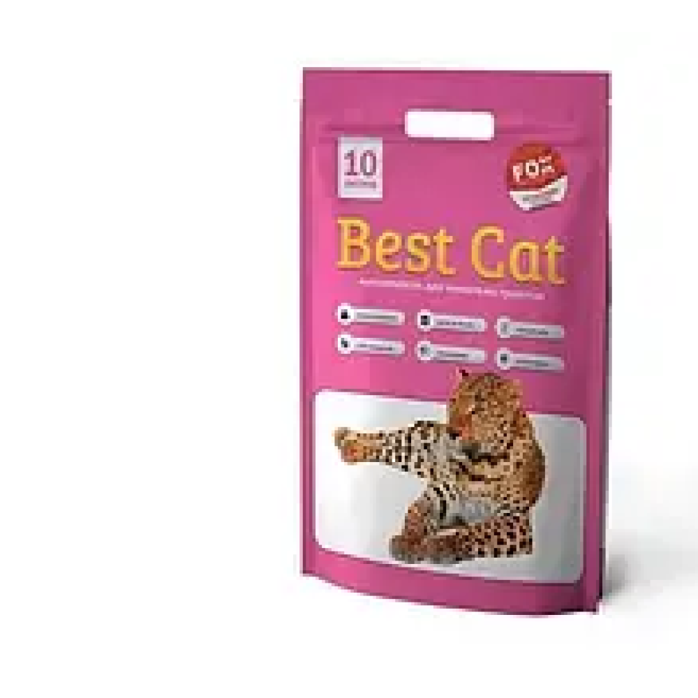 Силікагель Best Cat Pink Flowers 10л (аромат квітів)