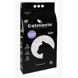 Catmania бентонитовый наполнитель 5л (лаванда)