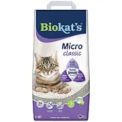 Biokat's Micro Classic 6л – наполнитель из глины (без запаха)