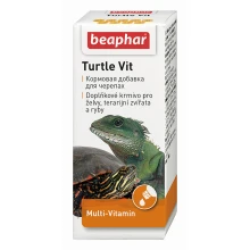 Кормовая добавка Beaphar Turtle Vit для черепах, рыб и ящериц, 20 мл