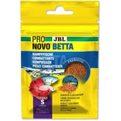 Корм JBL Pronovo Betta Grano S для бойцовских рыбок, гранулированный, 20 мл, 16 г