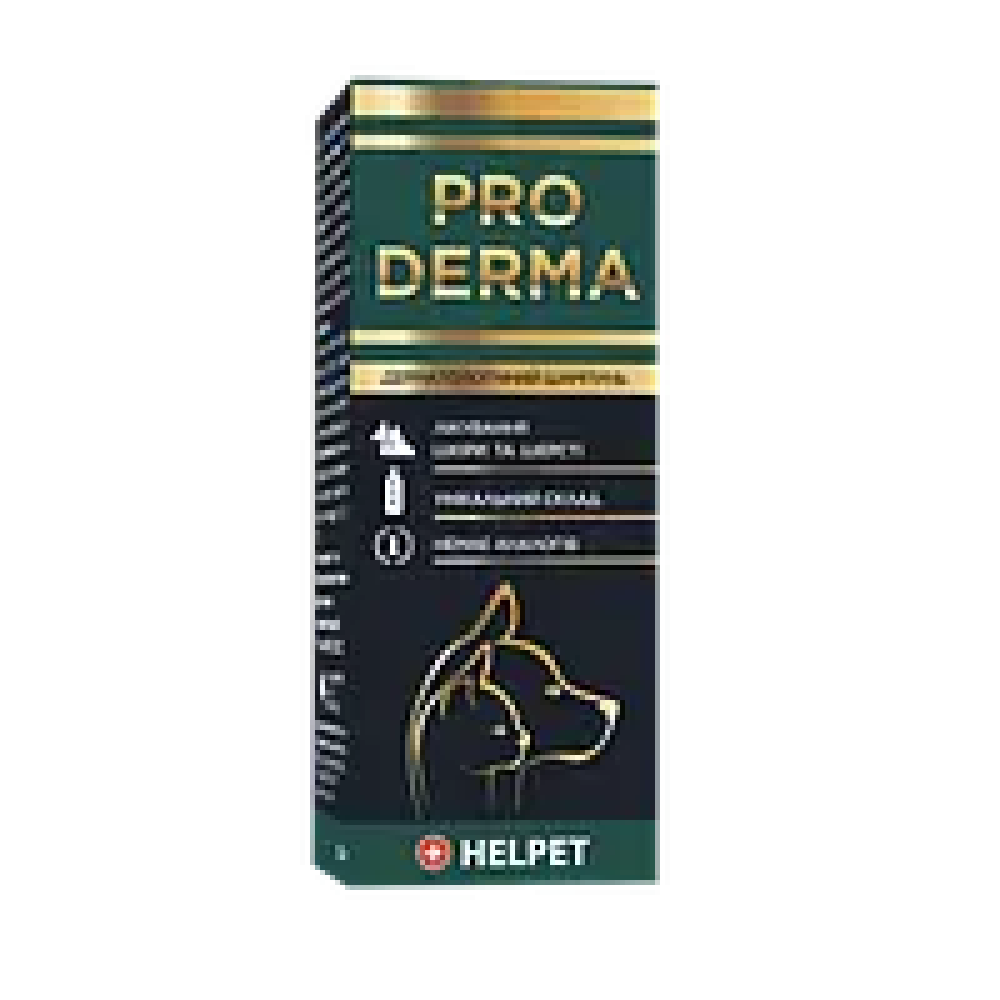 Helpet Pro Derma дерматологический шампунь для домашних животных 200 мл