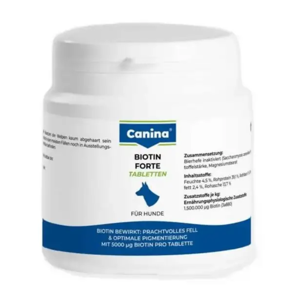 Canina Biotin Forte 30шт. добавки для шерсти у собак