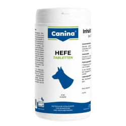 Canina Hefe 800г (1000 таб) дрожжевые таблетки для собак с энзимами и ферментами для пищеварения