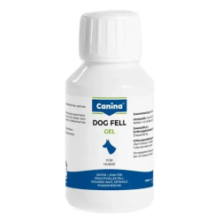 Canina Dog Fell Gel 100мл гель с биотином для мелких привередливых собак (для кожи и шерсти)