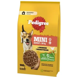 Pedigree Adult Mini корм для собак 500г (курка)