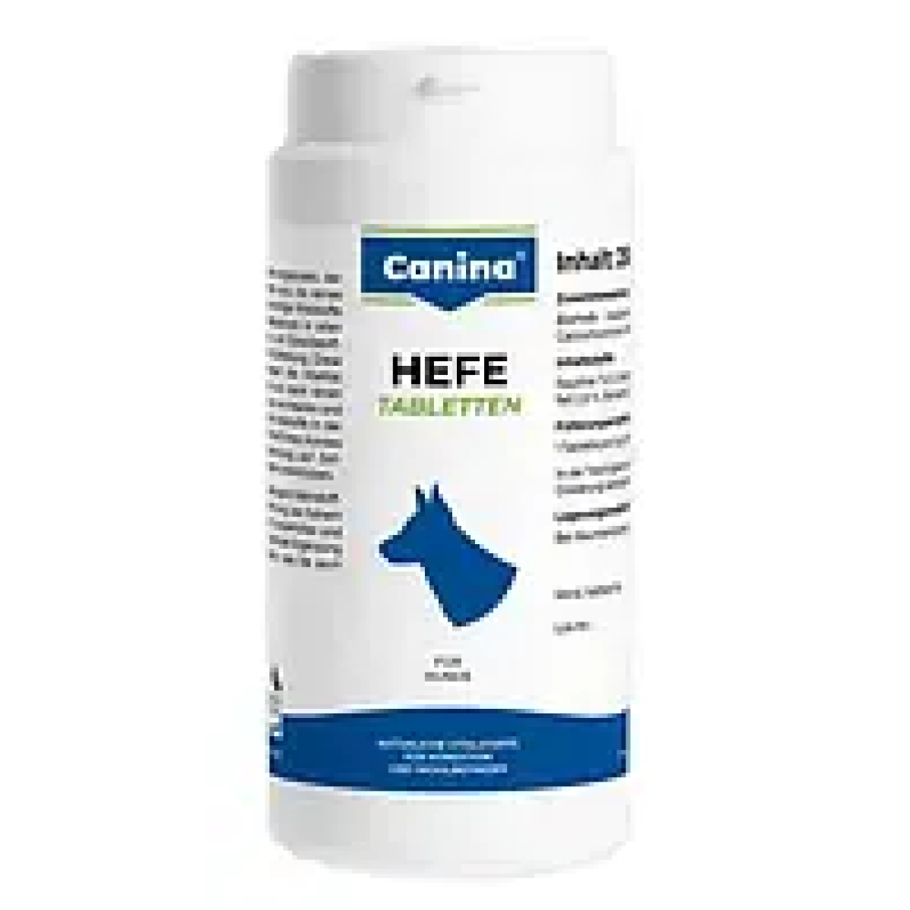 Canina Hefe 250г (310 таб) дрожжевые таблетки для собак с энзимами и ферментами для пищеварения