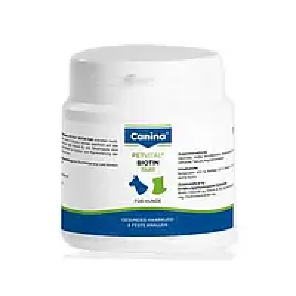 Canina Petvital Biotin-Tabs 50 таблеток для шерсти привередливых собак и кошек