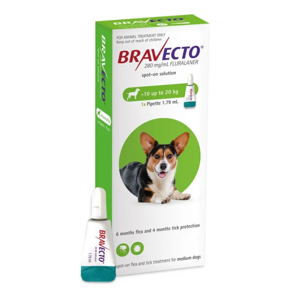 Капли Bravecto Spot-On для собак 10-20 кг